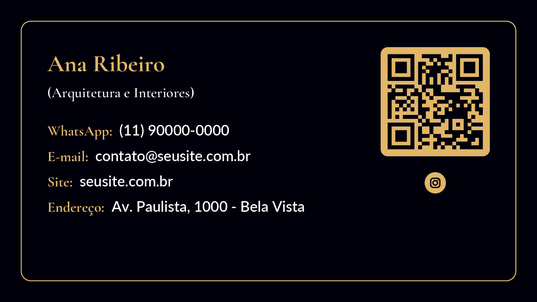 Verso do modelo Acadêmico