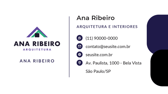 Verso do modelo Painel com QR