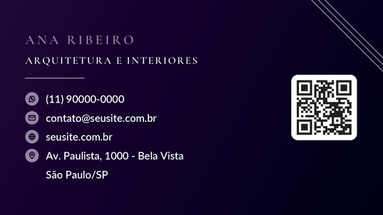 Verso do modelo Prestige