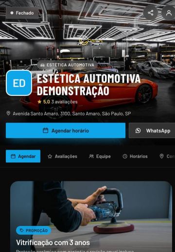 Modelo Estética automotiva