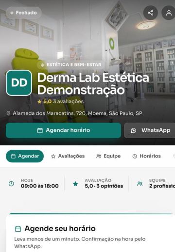 Modelo Estética Clínica