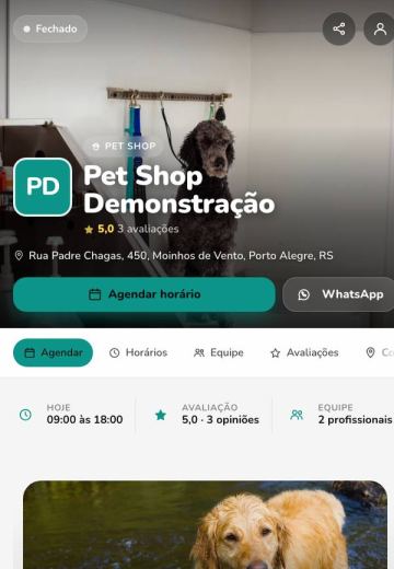 Modelo Pet shop