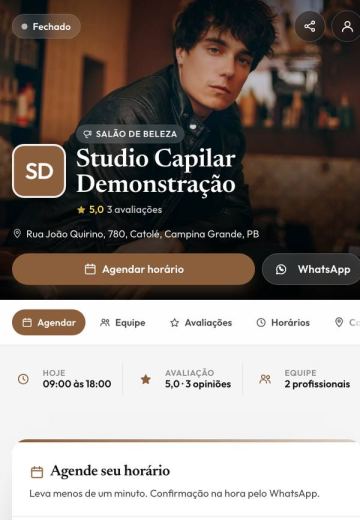 Modelo Prótese capilar
