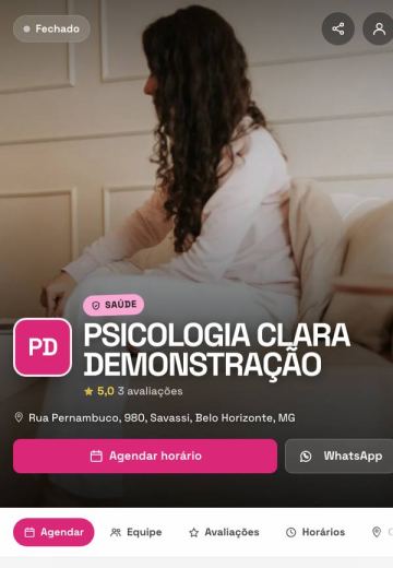 Modelo Psicologia Clara