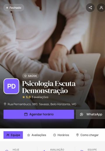 Modelo Psicologia Escuta