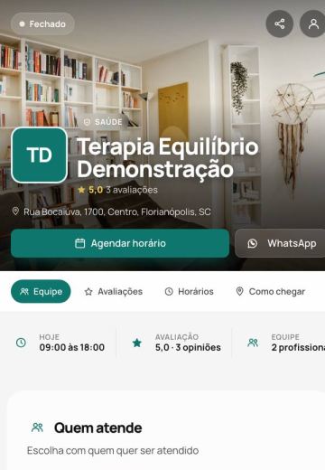 Modelo Terapia Equilíbrio