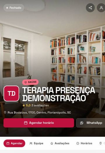 Modelo Terapia Presença