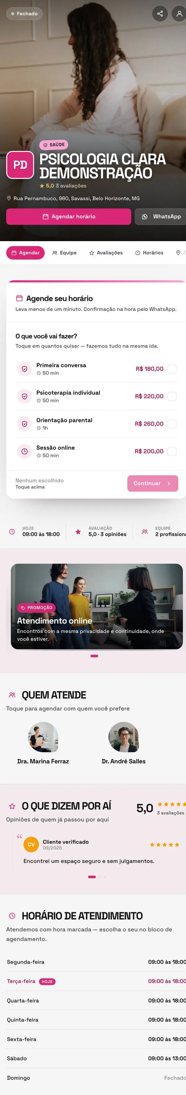 Modelo Psicologia Clara