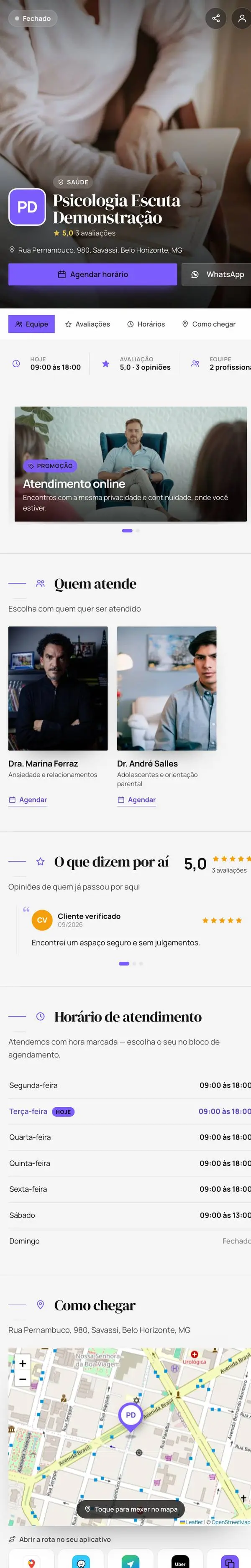 Modelo Psicologia Escuta